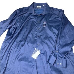 Calvin Klein Men's Navy Dress Shirt
